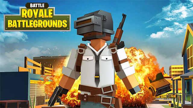 Pixel Unknown'S Battlegrounds 3D Game Bắn Súng Sinh Tồn Kết Hợp Minecr –  Mobifirst