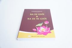 Kinh Phật - Sa di giới và Sa di ni giới Thích Trí Quang bìa giấy nâu chữ to rõ 336 trang
