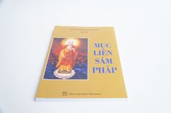 Sách phật giáo Mục liên sám pháp Phúc Tuệ bìa giấy nâu chữ to rõ 162 trang