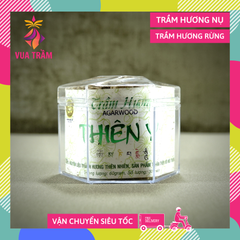 Hộp nụ trầm kiến Thiên Ý tháp tròn - 30 viên trầm hương kiến thiên nhiên cao cấp