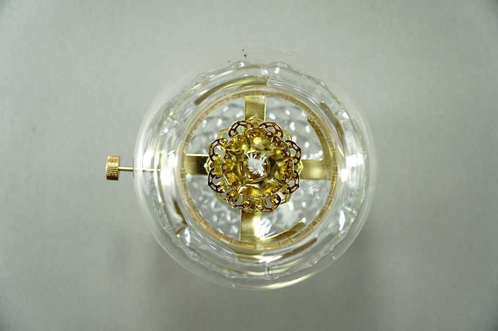 Đèn dầu trái thơm pha lê thờ cúng Phật đốt dầu lưu ly dầu hỏa - Nhiều cỡ