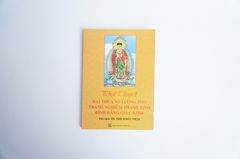 Sách phật giáo Phật thuyết Đại thừa vô lượng thọ Thích Đức Niệm bìa giấy cam chữ to rõ 186 trang