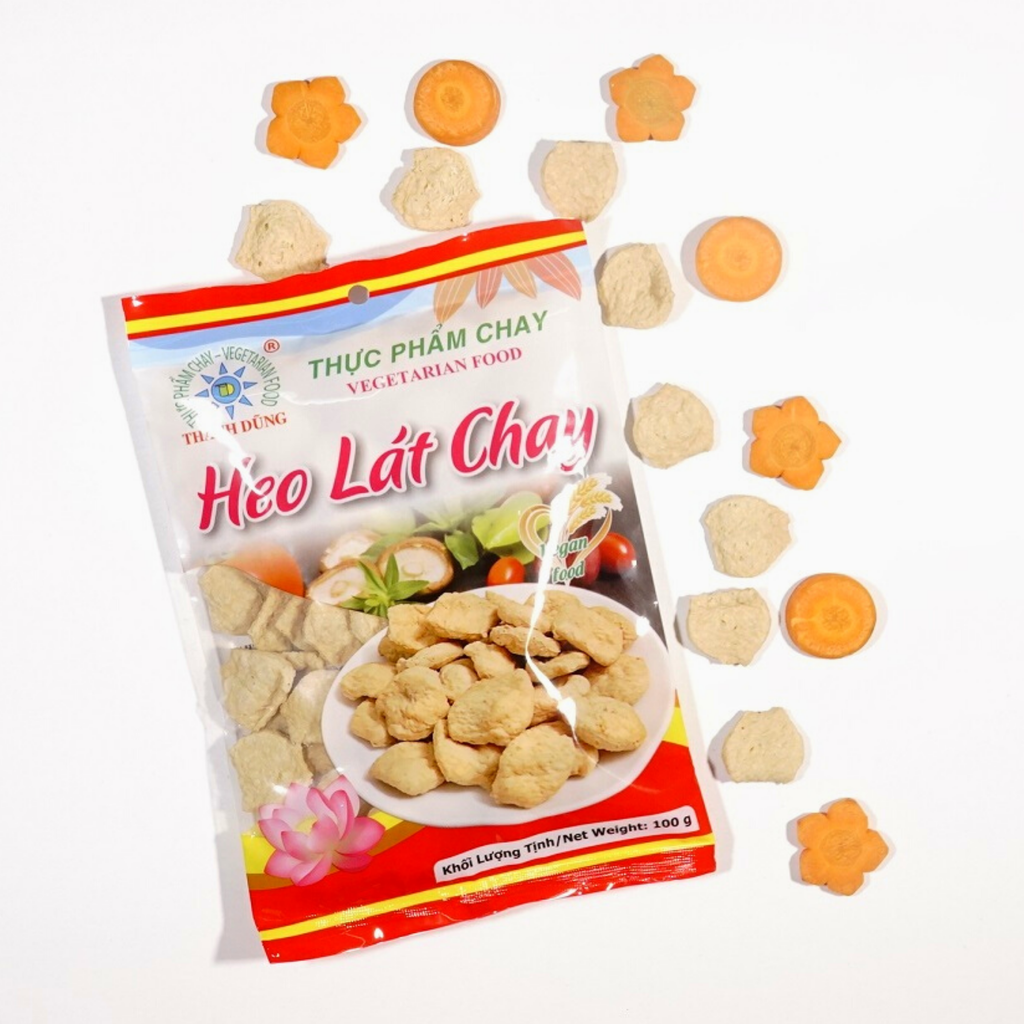 Thịt chay Thanh Dũng Heo lát chay, đồ chay cao cấp, thực phẩm vegan,đồ chay thiên nhiên, chay mặn đều dùng được - 100g & 1kg