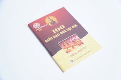 Kinh Phật - 100 điều đạo đức tại gia Thích Nhật Từ bìa giấy đỏ chữ to rõ 44 trang