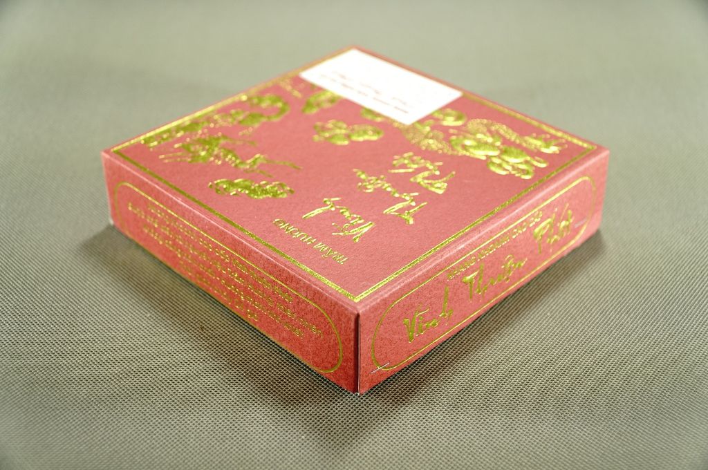 Nhang khoanh trầm hương Vĩnh Thuận Phát - Trầm hương 10 vòng Xứ Huế cháy 24 giờ - Hộp đỏ cao cấp