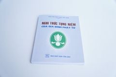 Kinh Phật - Nghi thức tụng niệm gia đình Phật Tử bìa giấy xám chữ to rõ 146 trang