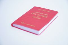 Kinh Phật - Nghi thức tụng Chú lăng nghiêm Thập chú bìa đỏ nhỏ chữ to rõ 142 trang