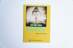 Kinh Phật - Lời dạy giải trừ oan gia trái chủ Tịnh Không bìa giấy cam chữ to rõ 26 trang
