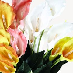 Hoa giả đẹp, hoa giả trang trí, hoa Loa Kèn đủ màu chất xốp siêu đẹp - Hoa giả cao cấp