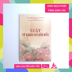 Sách Phật giáo - Luật tỳ kheo ni giới bổn - Thích Thiện Chơn - Bìa giấy cam 101 trang