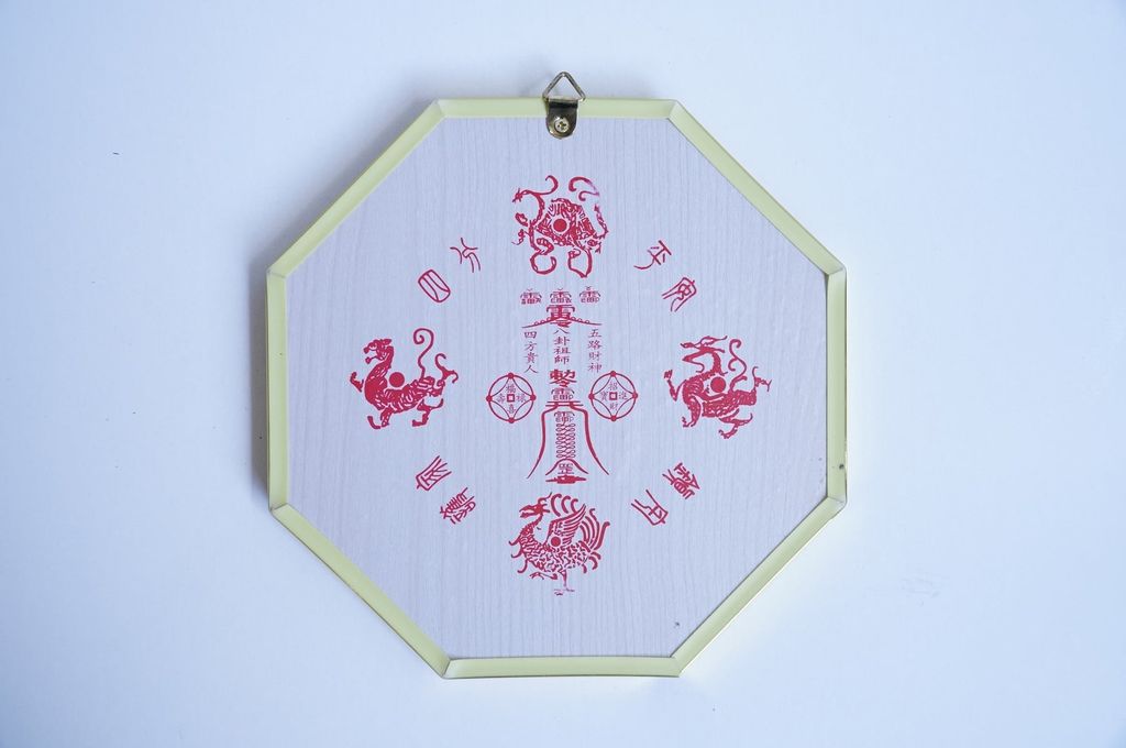 Gương bát quái hóa giải khí xấu, gương La Kinh cầu lõm phong thủy - Nhiều cỡ