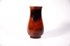 Bình hoa thờ cúng gỗ mỹ nghệ, bình cắm hoa bằng gỗ đặt bàn thờ cúng cao cấp - Cao 14cm