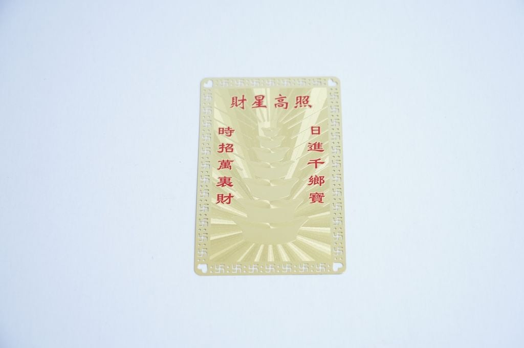 Phù vía Thần Tài Khai Trương rước lộc buôn may bán đắt khai trương phải có - Đã chú