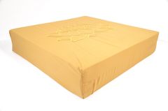 Toa cụ ngồi thiền làm lễ Phật vải mút thêu dày êm ái bền chắc nhiều màu - 48x47x10cm