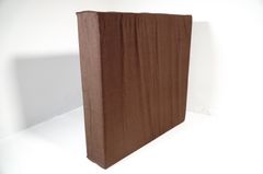 Toa cụ ngồi thiền làm lễ Phật vải mút thêu dày êm ái bền chắc nhiều màu - 48x47x10cm