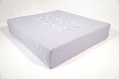 Toa cụ ngồi thiền làm lễ Phật vải mút thêu dày êm ái bền chắc nhiều màu - 48x47x10cm