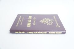 Kinh Phật - Kinh Địa Tạng Bổn Nguyện bìa da nâu - Thích Trí Tịnh - Chữ to rõ 246 trang