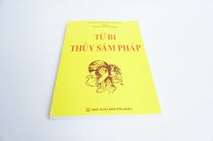 Kinh Phật - Từ Bi Thủy Sám Pháp bìa giấy vàng - Thích Huyền Dung