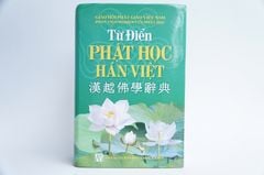 Sách Phật Giáo - Từ Điển Phật Học Hán Việt bìa cứng xanh - Nhiều tác giả - Chữ to rõ 1560 trang