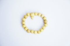 Vòng tay gỗ Quỷ Kiến Sầu trắng phong thủy nguyên bản - Nhiều cỡ