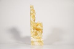Tượng Rồng đá phong thủy Ngọc Hoàng Long cầu công danh tài lộc - Cao 15cm