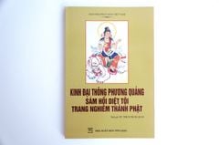 Sách Phật giáo - Kinh đại thông phương quảng sám hối diệt tội - Thích Trung Quán - Bìa giấy vàng 190 trang