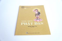 Sách Phật giáo - Nghi thức Phật đản - Thích Nhật Từ - Bìa giấy cam 48 trang