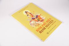 Kinh Phật - Kinh Phổ Hiền Hạnh Nguyện - Thích Trí Tịnh bìa vàng - 126 trang