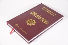 Kinh Phật - Kinh Giới Đàn Tăng - Thích Thiện Hòa bìa da nâu 300 trang