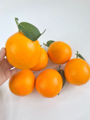 Quả Cam giả siêu thật, trái cây giả cao cấp loại xịn giống thật 99%