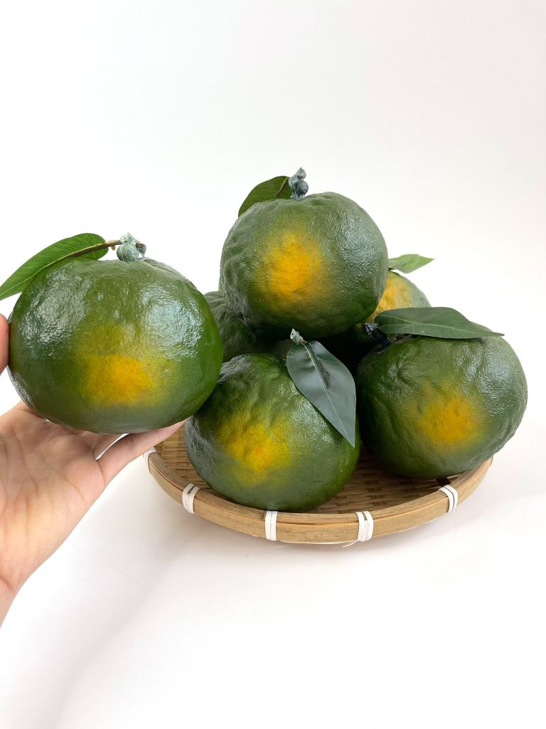Quả Cam giả siêu thật, trái cây giả cao cấp loại xịn giống thật 99%