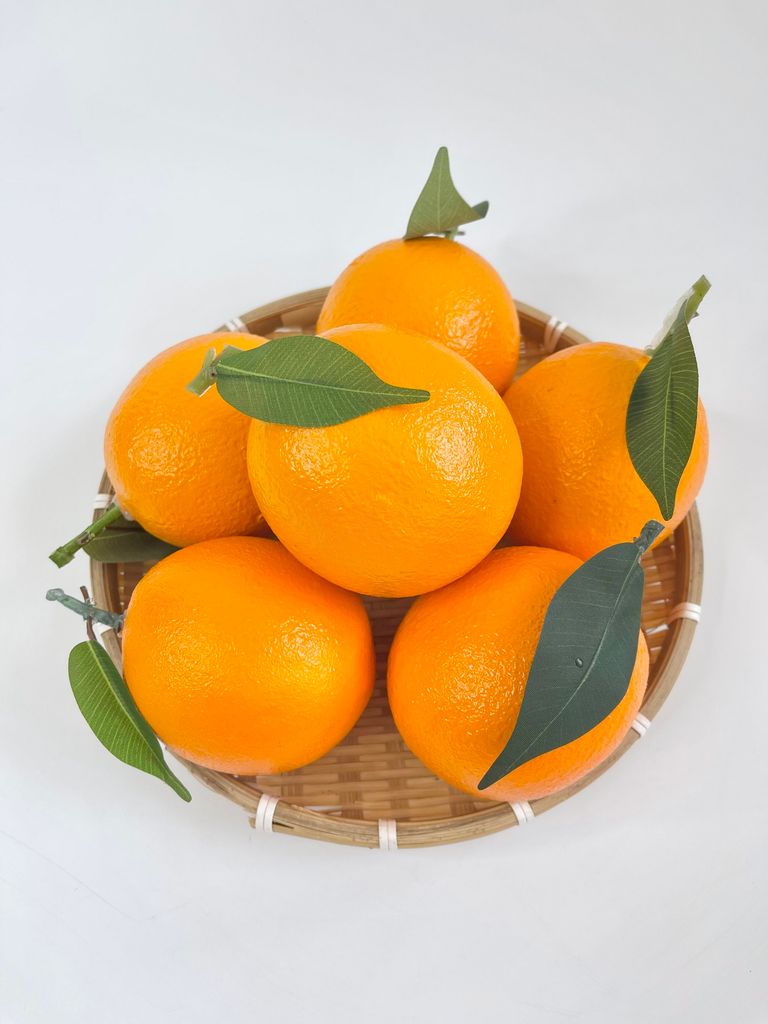 Quả Cam giả siêu thật, trái cây giả cao cấp loại xịn giống thật 99%