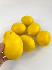 Trái chanh giả giống như thật, mô hình trái cây giả trang trí cao cấp - Trái chanh vàng