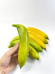 Trái chuối giả trưng bày quán sinh tố nước ép, trái cây giả trang trí cao cấp loại xịn giống thật 99%