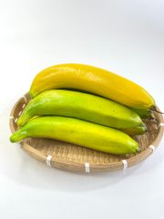 Trái chuối giả trưng bày quán sinh tố nước ép, trái cây giả trang trí cao cấp loại xịn giống thật 99%