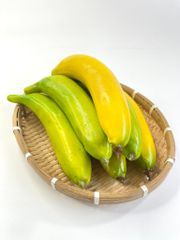 Trái chuối giả siêu thật, trái cây giả cao cấp loại xịn giống thật 99% -  Trái chuối chín