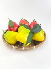 Trái điều giả giống như thật, mô hình trái cây giả trang trí cao cấp - Quả điều giả