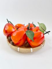Trái điều giả giống như thật, mô hình trái cây giả trang trí cao cấp - Quả điều đỏ
