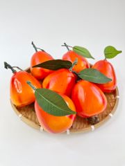 Trái điều giả giống như thật, mô hình trái cây giả trang trí cao cấp - Quả điều đỏ