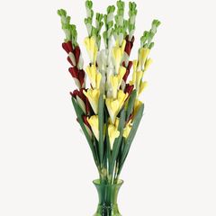 Hoa giả đẹp, hoa Huệ trang trí, hoa cắm bàn thờ siêu đẹp - Dài 78cm
