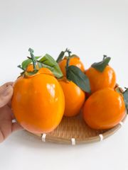 Trái cây giả - Trái Hồng giả, mô hình trái cây giả quả Hồng - Loại xịn