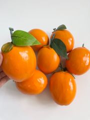 Trái cây giả - Trái Hồng giả, mô hình trái cây giả quả Hồng - Loại xịn