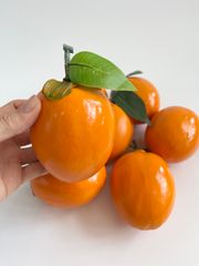 Trái cây giả - Trái Hồng giả, mô hình trái cây giả quả Hồng - Loại xịn