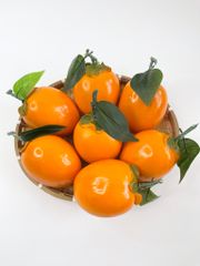 Trái cây giả - Trái Hồng giả, mô hình trái cây giả quả Hồng - Loại xịn