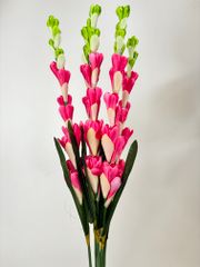 Hoa giả trang trí, cành hoa Huệ giả trang trí, hoa cắm bàn thờ siêu đẹp - Dài 78cm