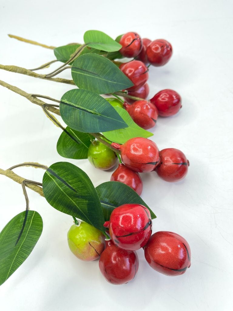 Chùm Sung giả, trái cây giả, mô hình trái cây trang trí - Trái cây giả cao cấp
