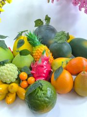 Trái cây giả trang trí đầy đủ tất cả các loại trái cây hoa quả giả đẹp như thật - Trái cây giả cao cấp