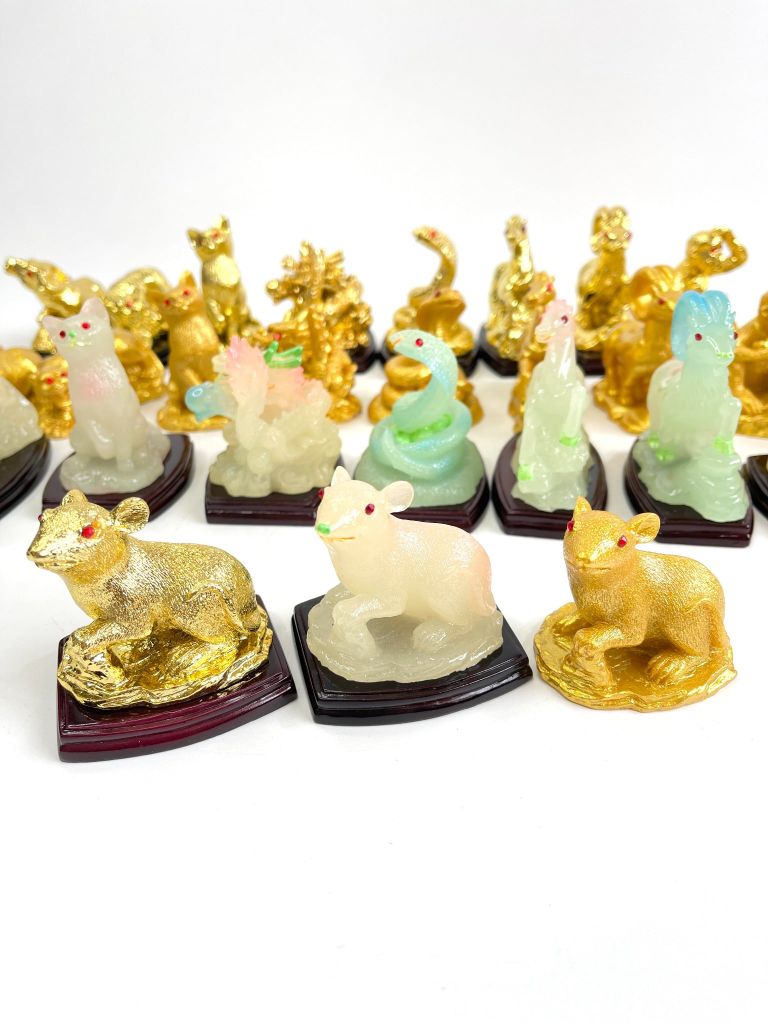 Tượng 12 con giáp tuổi Tý, tượng phong thủy 12 con giáp tuổi Tý hộ mệnh may mắn- Tùy chọn