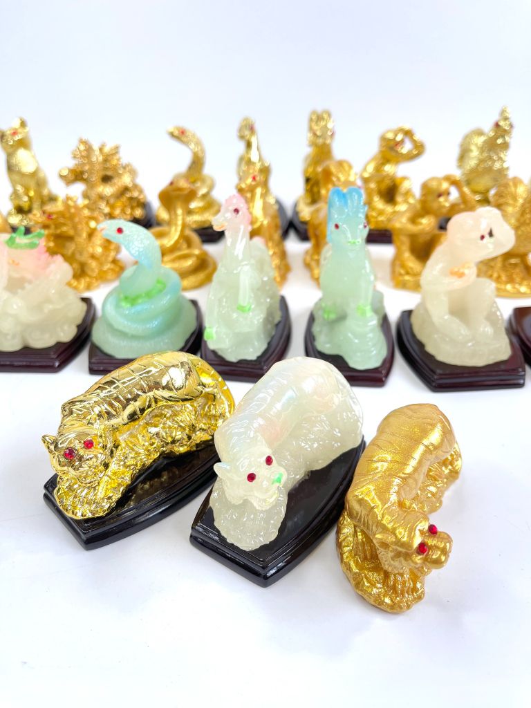 Tượng 12 con giáp tuổi Dần, tượng phong thủy 12 con giáp tuổi Dần hộ mệnh may mắn- Tùy chọn