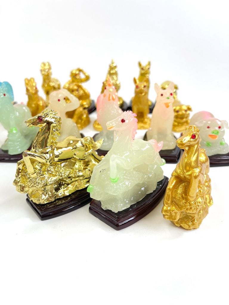 Tượng 12 con giáp tuổi Ngọ, tượng phong thủy 12 con giáp tuổi Ngọ hộ mệnh may mắn- Tùy chọn